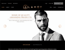 Tablet Screenshot of lahoy.com